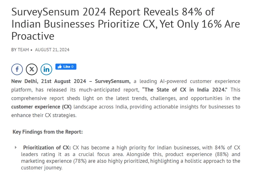 SurveySensum & NeuroSensum Earn Industry