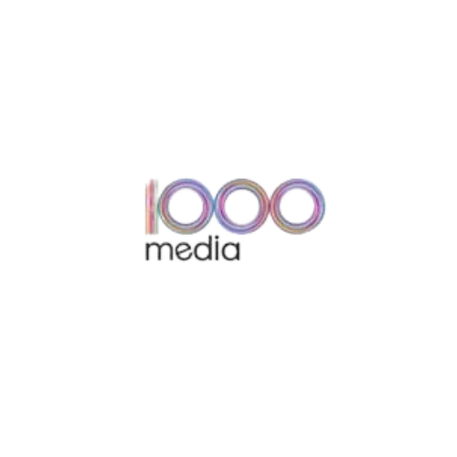 1000 media logo
