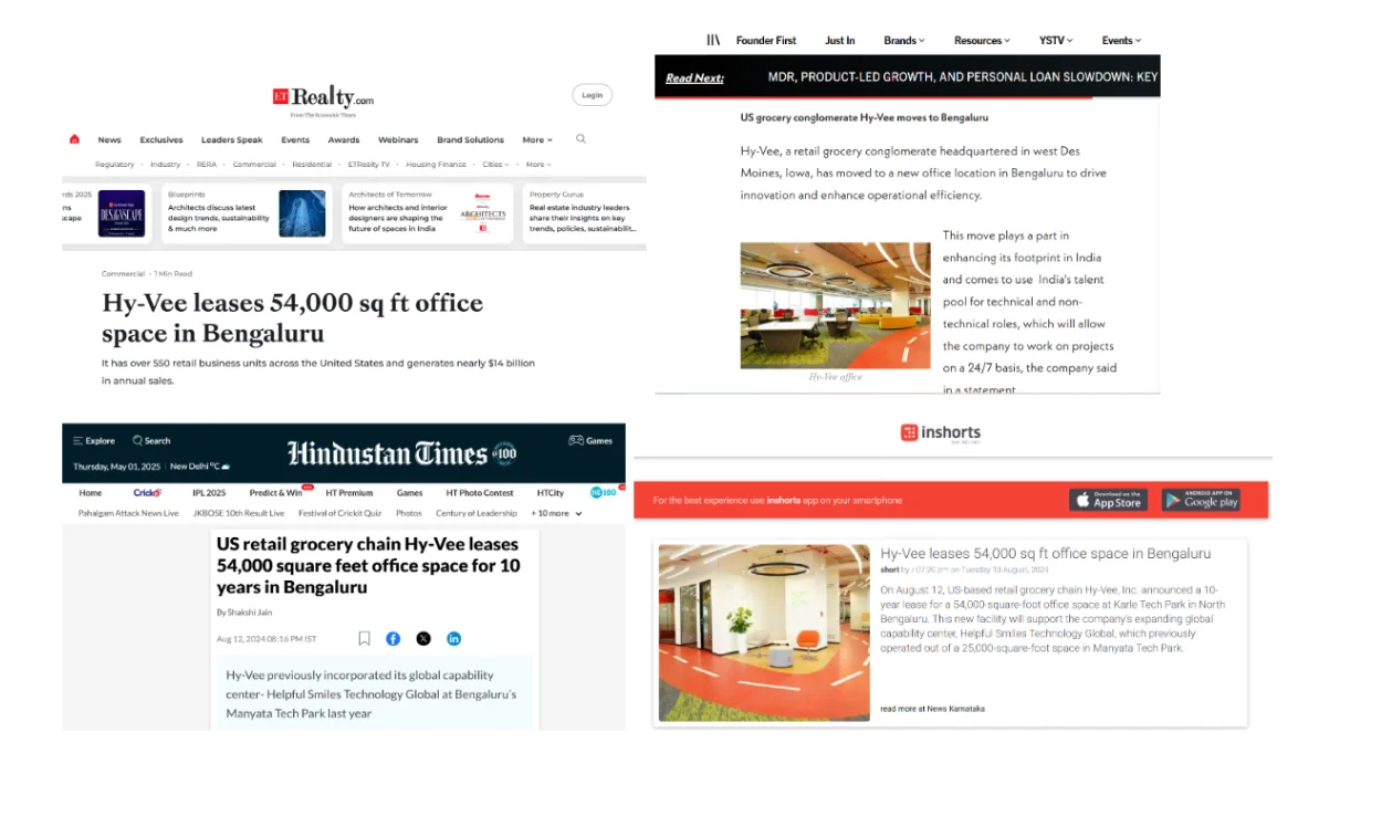 Hy-Vee Expands in India GCC PR Agency Mediagraphicspr