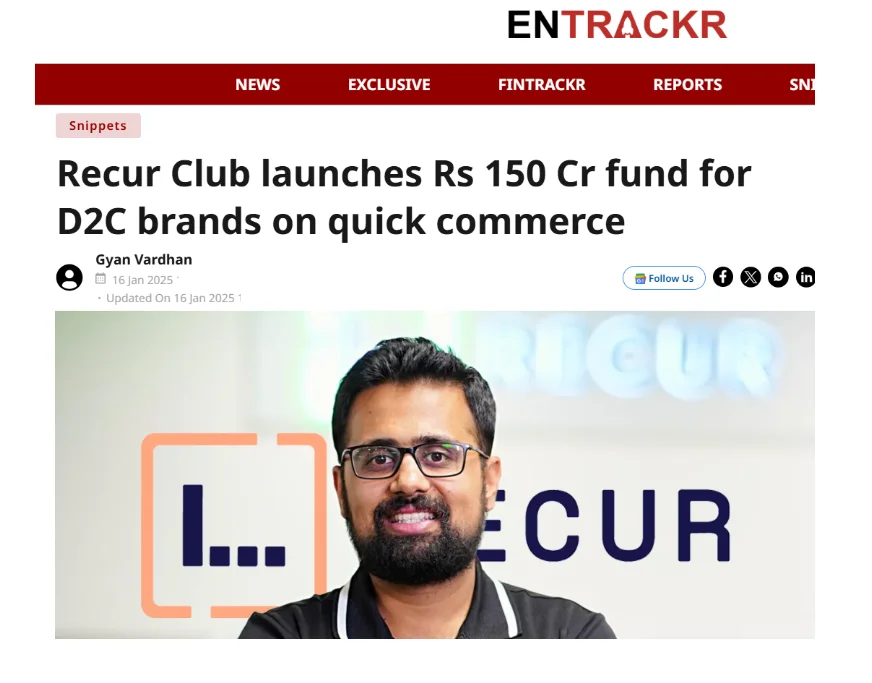 Recur Club Debt Funding PR Agency Mediagraphicspr
