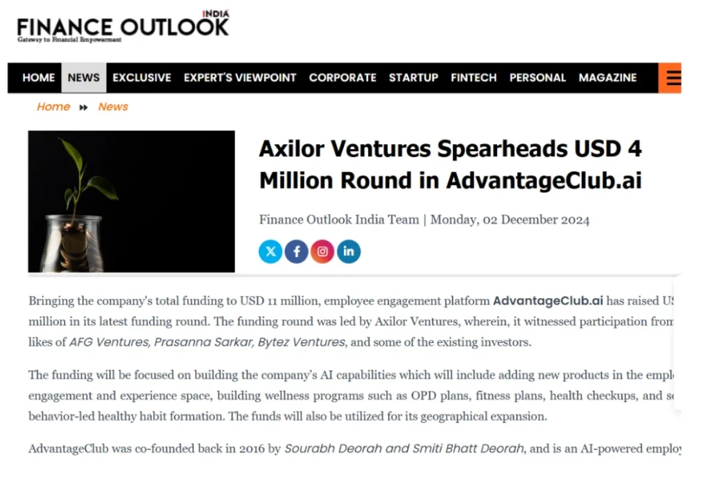 AdvantageClub.AI Raise $4 Million PR Agency Mediagraphicspr