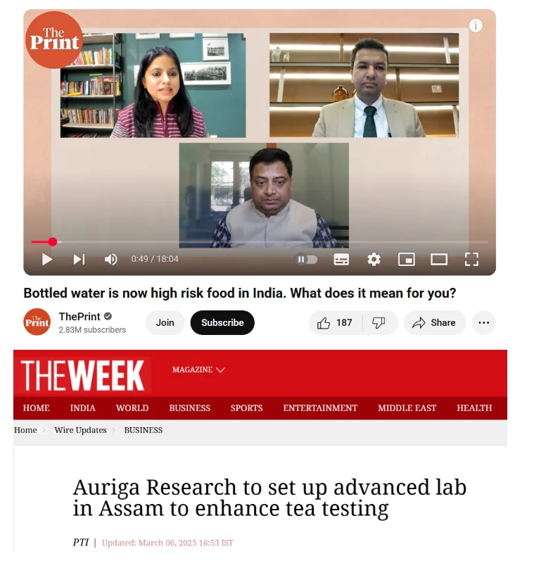 Auriga Research Testing Lab PR Agency Mediagraphicspr