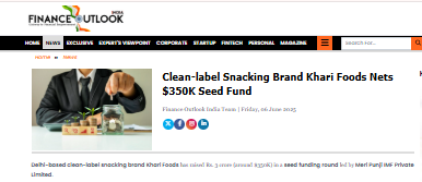 media coverage for khari food