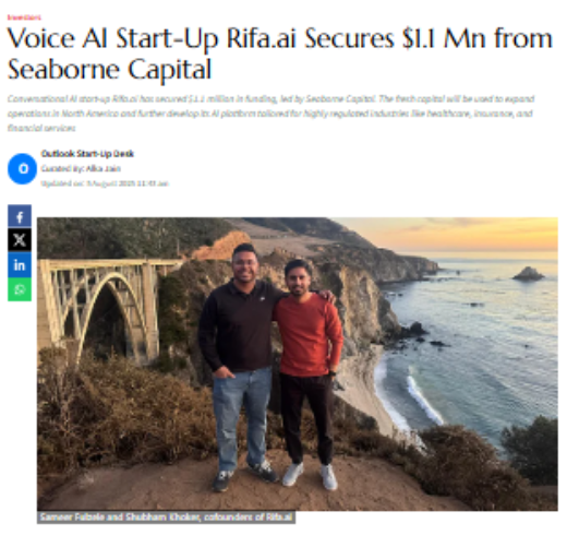 Media Coverage for Rifa.AI
