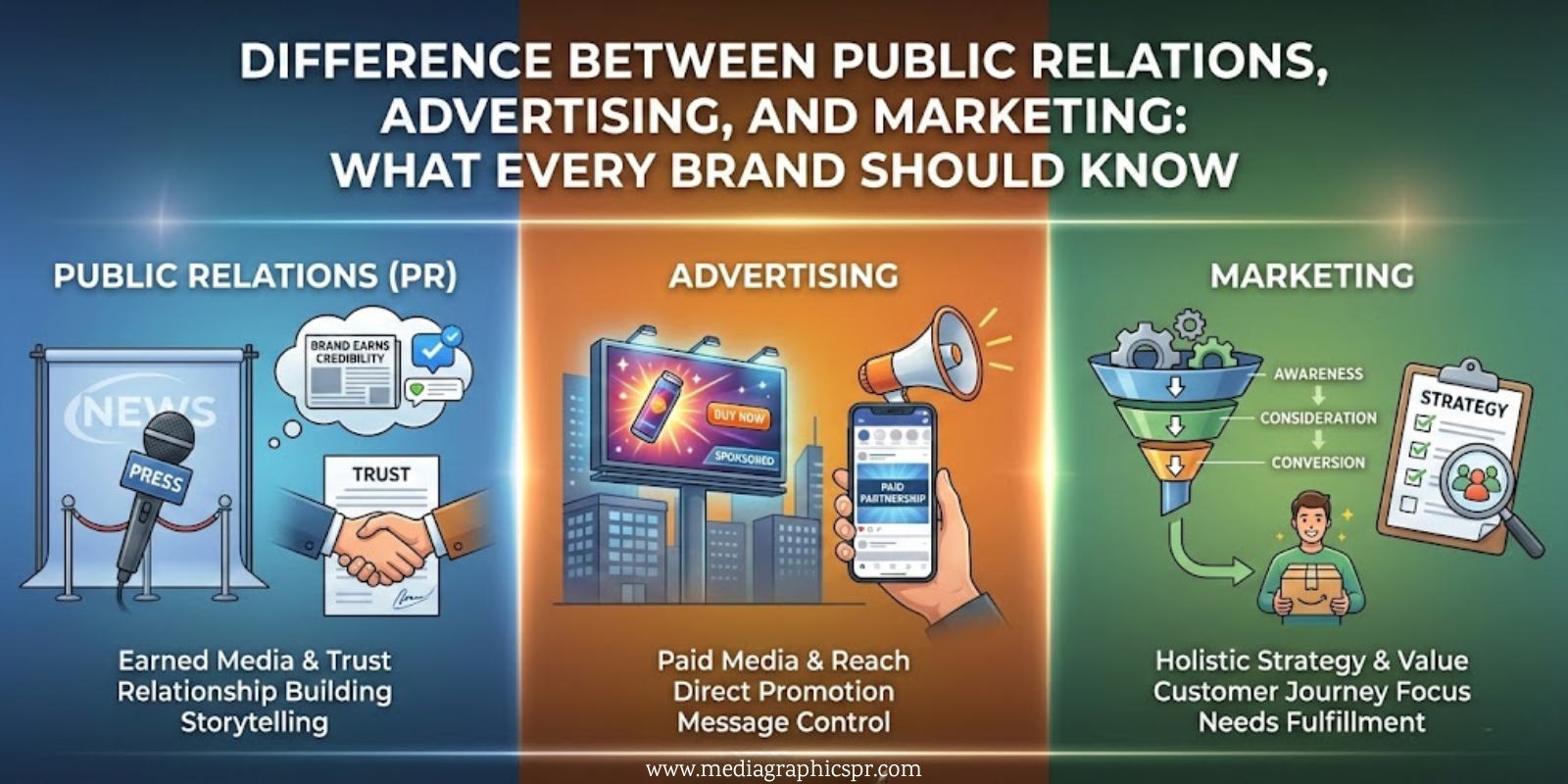 public relations and advertising