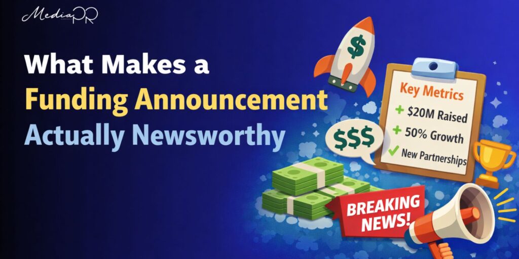 Funding Announcement Actually Newsworthy