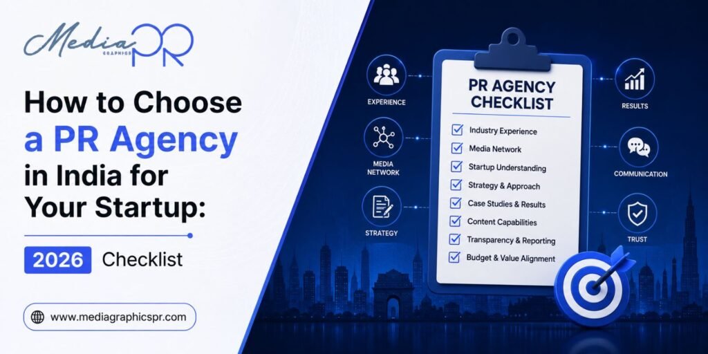 PR Agency in India for Your Startup