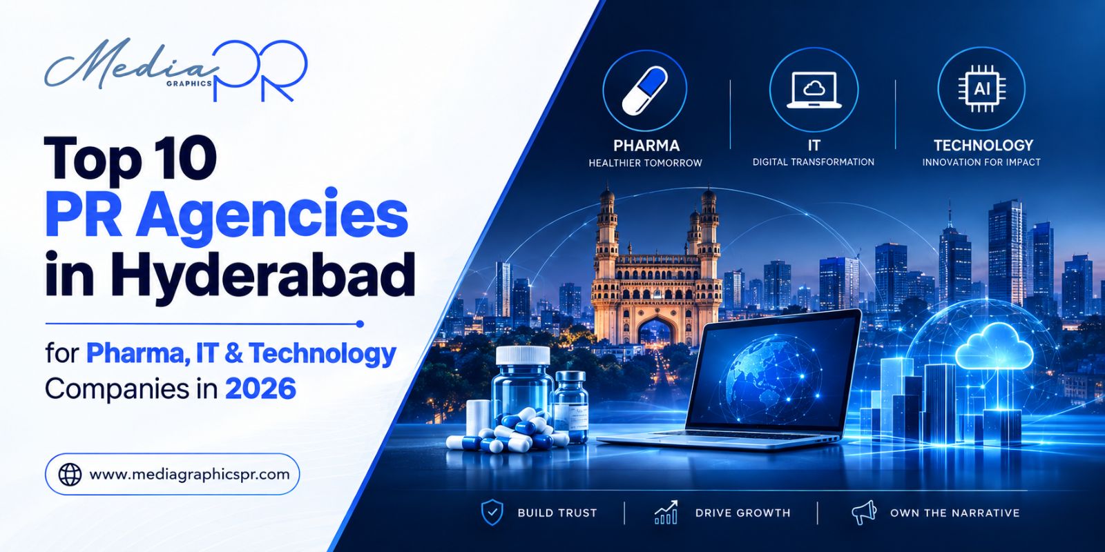 Top 10 PR Agencies in Hyderabad for Pharma, IT & Technology Companies